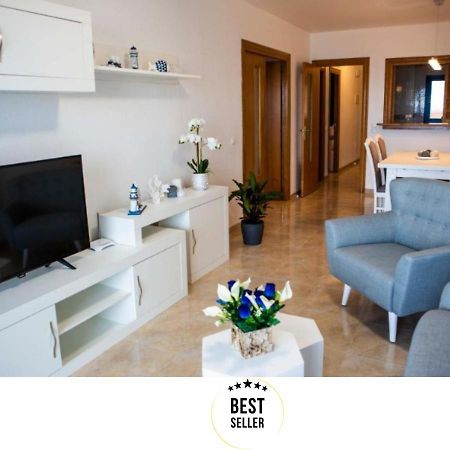 Apartment Las Sirenas, Wifi 100 Mb, Sea View Roquetas de Mar Dış mekan fotoğraf