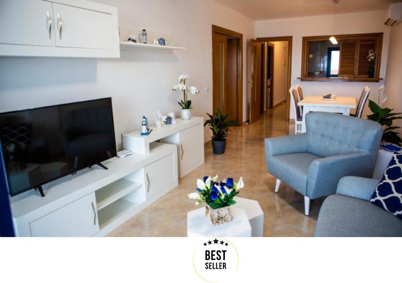 Apartment Las Sirenas, Wifi 100 Mb, Sea View Roquetas de Mar Dış mekan fotoğraf