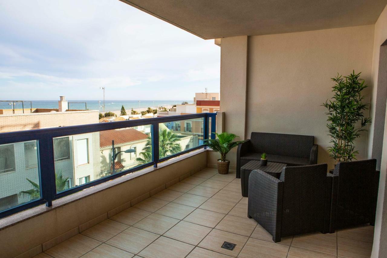 Apartment Las Sirenas, Wifi 100 Mb, Sea View Roquetas de Mar Dış mekan fotoğraf
